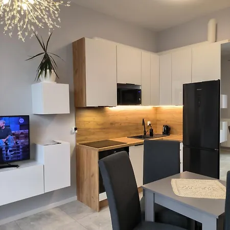 Komfortowa Miła Z Garażem I Tarasem, Klimatyzacja, Self Check In Apartament
