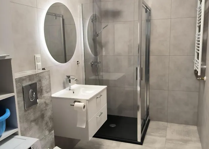 Komfortowa Mila Z Garazem I Tarasem, Klimatyzacja, Self Check In Appartement *