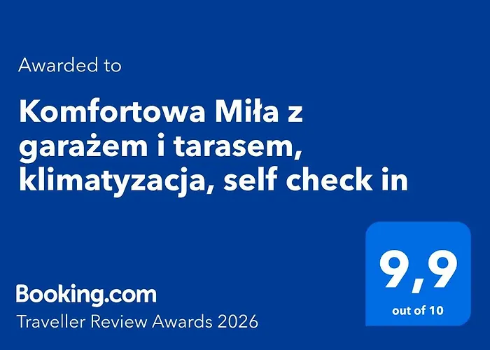 Appartement Komfortowa Mila Z Garazem I Tarasem, Klimatyzacja, Self Check In